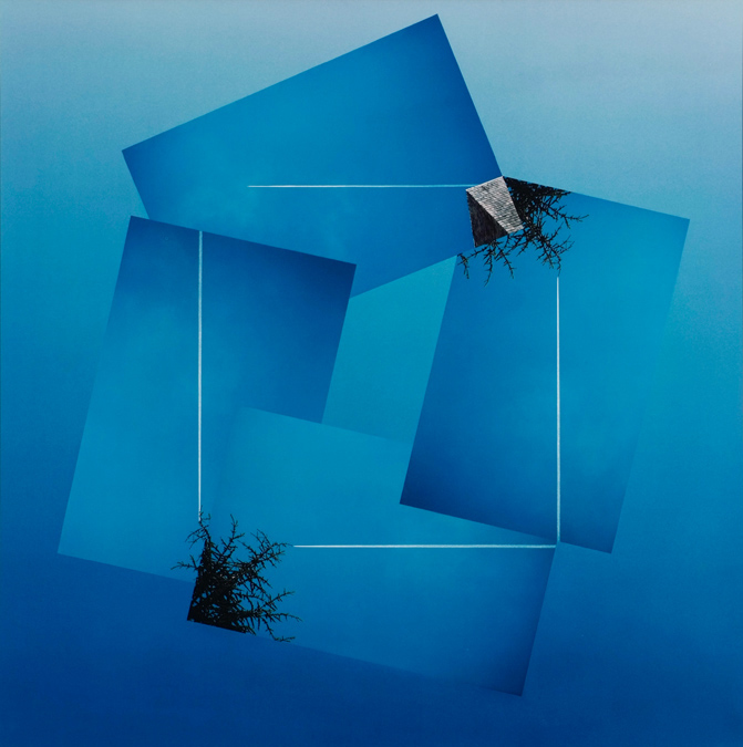 Peter Knapp, Hommage à Albers, 1989
